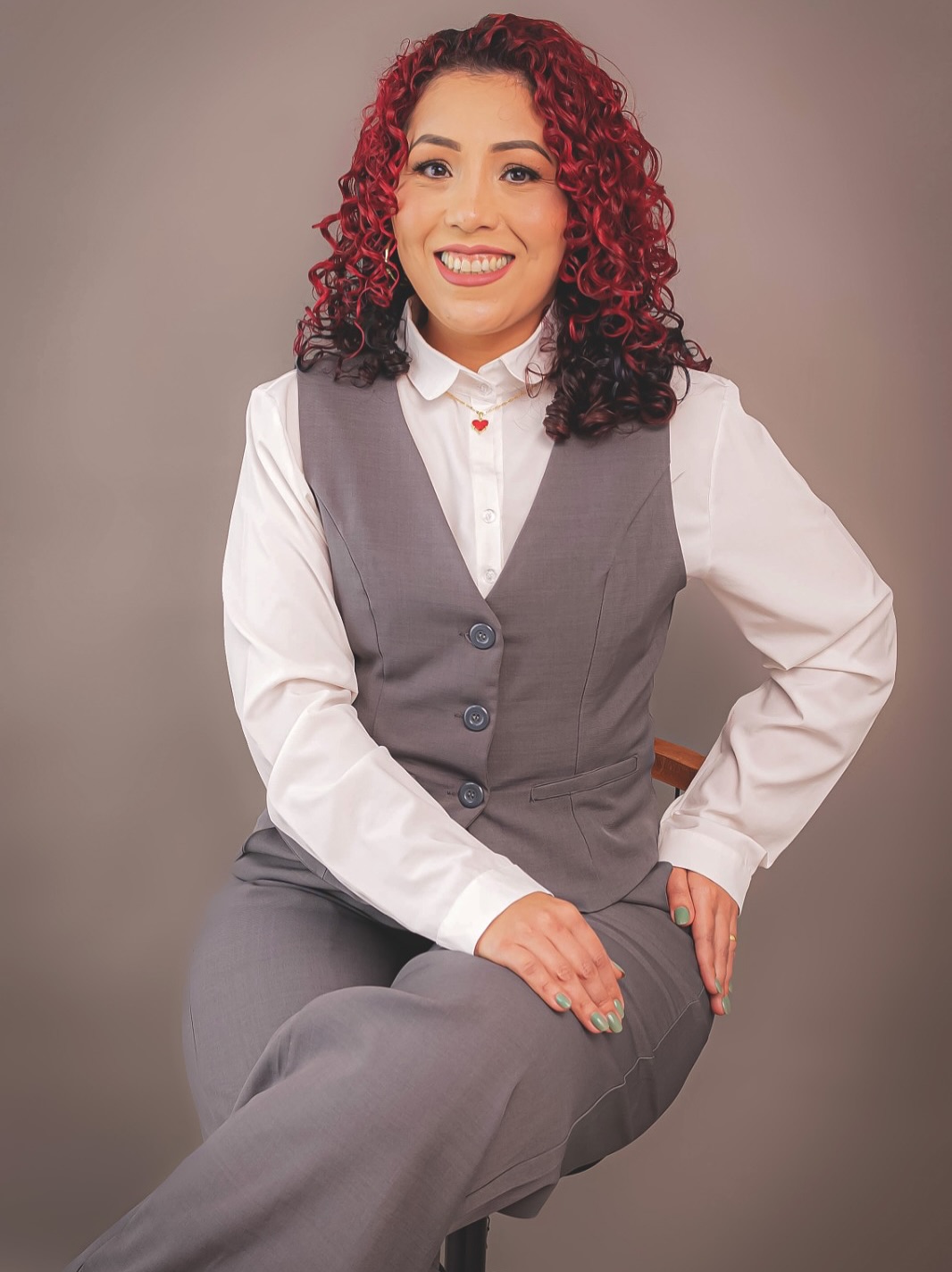 Edina Castro, especialista em cachos